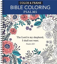 bokomslag Color & Frame - Bible Coloring: Psalms (Adult Coloring Book)