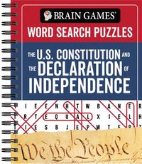 bokomslag Brain Games - Word Search Puzzles: The U.S. Constitution and the Declaration of Independence