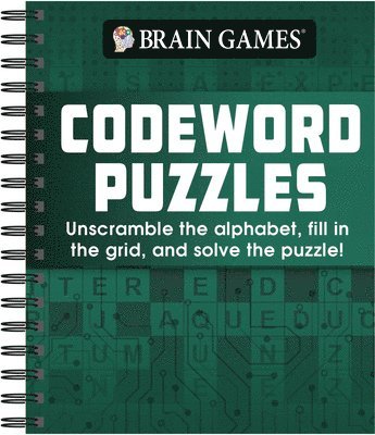 bokomslag Brain Games - Codeword Puzzle: Unscramble the Alphabet, Fill in the Grid, and Solve the Puzzle!