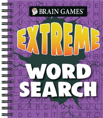 bokomslag Brain Games - Extreme Word Search (Purple)