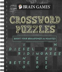 bokomslag Brain Games - Crossword Puzzles (Chalkboard #2): Boost Your Brainpower in Minutes Volume 2