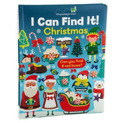 Little Grasshopper Books, Publications International Ltd - I Can Find It! Christmas (Large Padded Board Book), Kartonnage