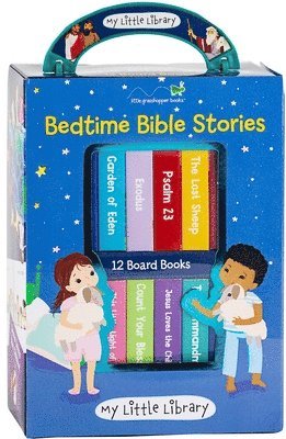 Little Grasshopper Books, Publications International Ltd - My Little Library: Bedtime Bible Stories (12 Board Books), Inbunden