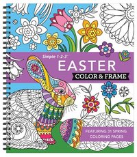 bokomslag Color & Frame - Easter (Coloring Book)