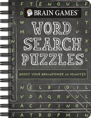 bokomslag Brain Games - To Go - Word Search Puzzles (Chalkboard)