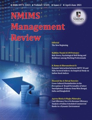 Tapan Kumar Panda, Kumar Panda, Tapan - NMIMS Management Review - April-June 2021, Häftad