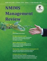 bokomslag NMIMS Management Review - July-September 2021