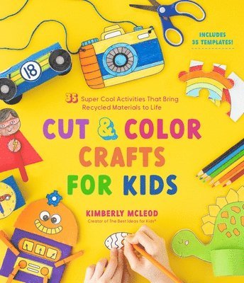 Cut & Color Crafts for Kids 1