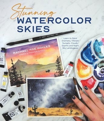 bokomslag Stunning Watercolor Skies