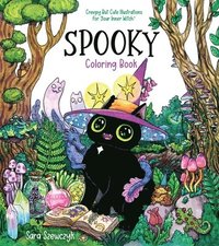 bokomslag Spooky Coloring Book