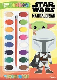 bokomslag Star Wars the Mandalorian: May the Force Be with You: Paint Box Colortivity