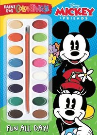 bokomslag Disney Mickey & Friends: Fun All Day!: Paint Box Colortivity