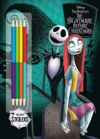 bokomslag Disney Tim Burton's the Nightmare Before Christmas: Includes Double-Ended Pencils and Stickers!