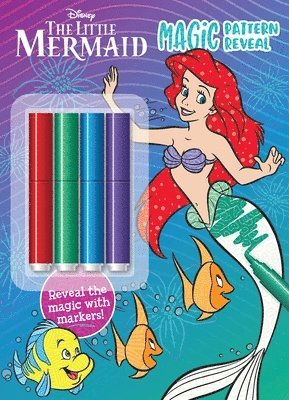 Disney Little Mermaid: Magic Pattern Reveal: Ocean Explorer: Pattern Reveal with 4 Colored Markers 1