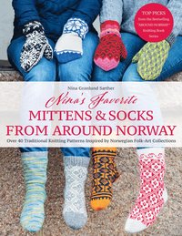 bokomslag Nina's Favourite Mittens & Socks from Around Norway