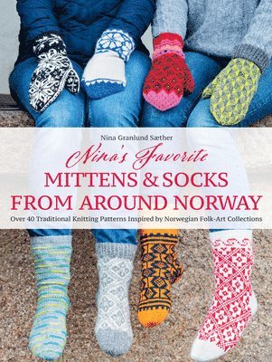 bokomslag Nina's Favourite Mittens & Socks from Around Norway