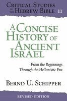 Bernd U. Schipper - Concise History of Ancient Israel, Häftad. Tillgänglighet: Kommande