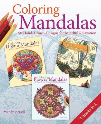 Coloring Mandalas 3-in-1 Pack 1