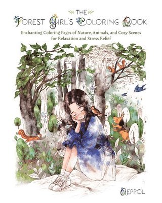 bokomslag Forest Girl's Coloring Book
