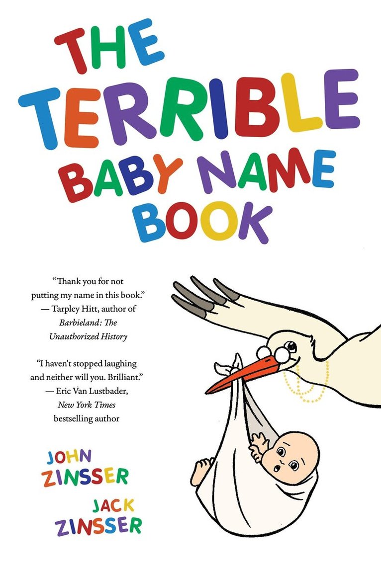 John Zinsser, Jack Zinsser - Terrible Baby Name Book, Häftad