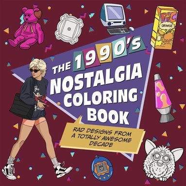 Editors of Ulysses Press - 1990s Nostalgia Coloring Book, Häftad