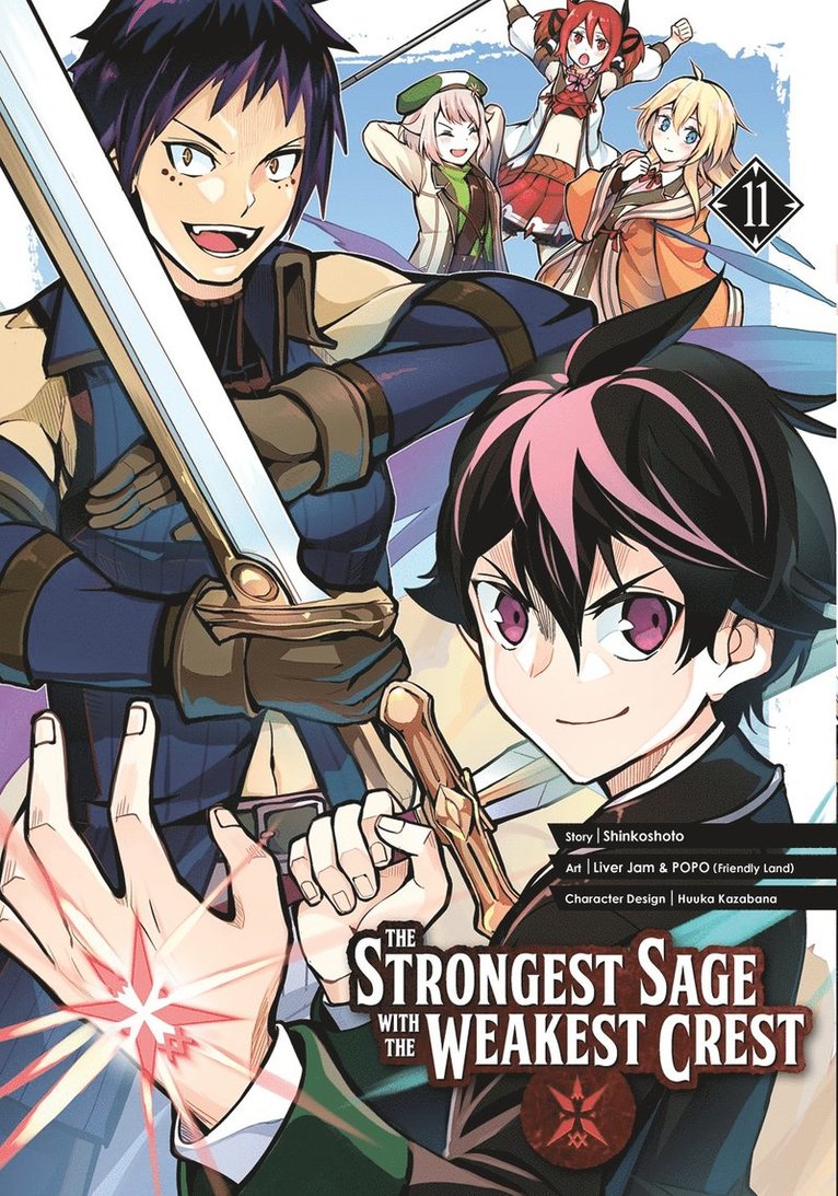 Shinkoshoto, Liver Jam & Popo (Friendly Land) - Strongest Sage with the Weakest Crest 11, Häftad