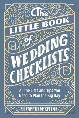 Elizabeth McKellar, Elizabeth Mckellar - Little Book of Wedding Checklists, Häftad