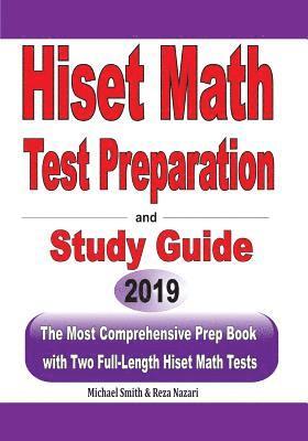 bokomslag HiSET Math Test Preparation and study guide