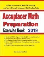 bokomslag Accuplacer Math Preparation Exercise Book: A Comprehensive Math Workbook and Two Full-Length Accuplacer Math Practice Tests