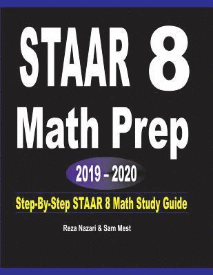 bokomslag STAAR 8  Math Prep  2019 - 2020