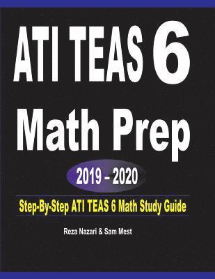 bokomslag ATI TEAS 6  Math Prep  2019 - 2020