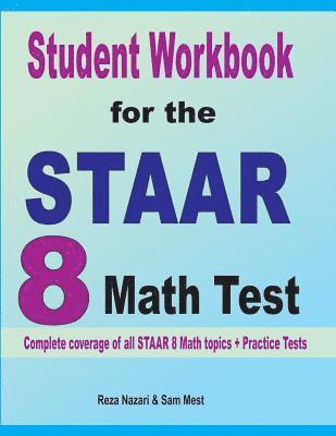 bokomslag Student Workbook for the  STAAR 8  Math Test