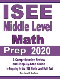 bokomslag ISEE Middle Level Math Prep 2020