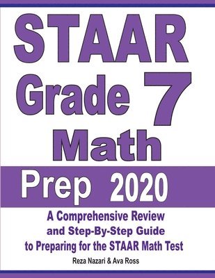 bokomslag STAAR Grade 7 Math Prep 2020