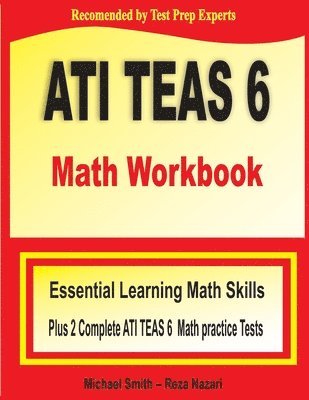 bokomslag ATI TEAS 6 Math Workbook