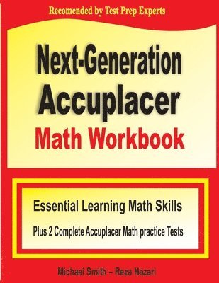 bokomslag Next-Generation Accuplacer Math Workbook