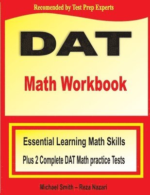 bokomslag DAT Math Workbook