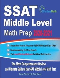 bokomslag SSAT Middle Level Math Prep 2020-2021