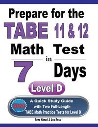 bokomslag Prepare for the TABE 11 & 12 Math Test in 7 Days