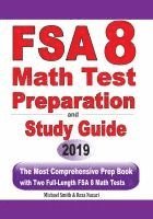 bokomslag FSA 8 Math Test Preparation and Study Guide