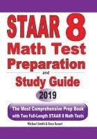 bokomslag STAAR 8  Math Test Preparation and  study guide