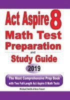 bokomslag ACT Aspire 8  Math Test Preparation and  study guide
