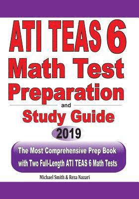 bokomslag ATI TEAS 6 Math Test Preparation and study guide