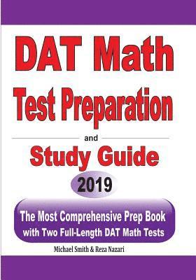 bokomslag DAT Math Test Preparation and study guide
