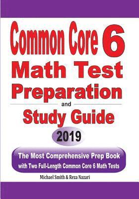 bokomslag Common Core 6 Math Test Preparation and Study Guide