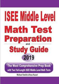 bokomslag ISEE Middle Level Math Test Preparation and Study Guide