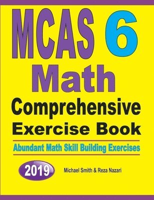 bokomslag MCAS 6 Math Comprehensive Exercise Book