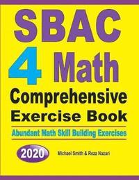 bokomslag SBAC 4 Math Comprehensive Exercise Book
