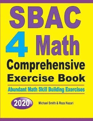 bokomslag SBAC 4 Math Comprehensive Exercise Book