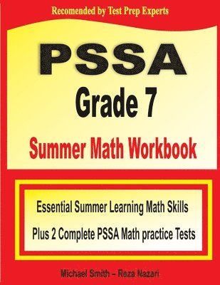 bokomslag PSSA Grade 7 Summer Math Workbook